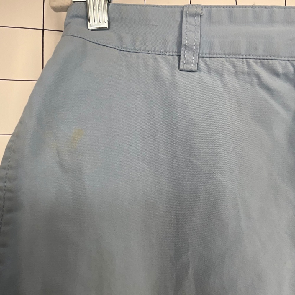 Vineyard Vines Club‎ Shorts Mens 30 Light Blue Cotton Flat Front Chino Shorts - Picture 9 of 11